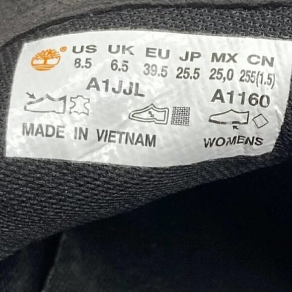 NEW Timberland Black Rudston Suede Leather Chelsea Ankle Boots - Size 8.5 - Picture 6 of 7